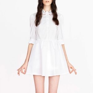 Vivetta Mini Dress with Hand Collar